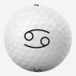 Golfbolde med stjernetegn - krebsen