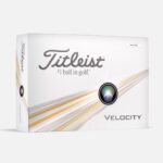 Titleist Velocity Golfbolde Med Logotryk (2025 Model)