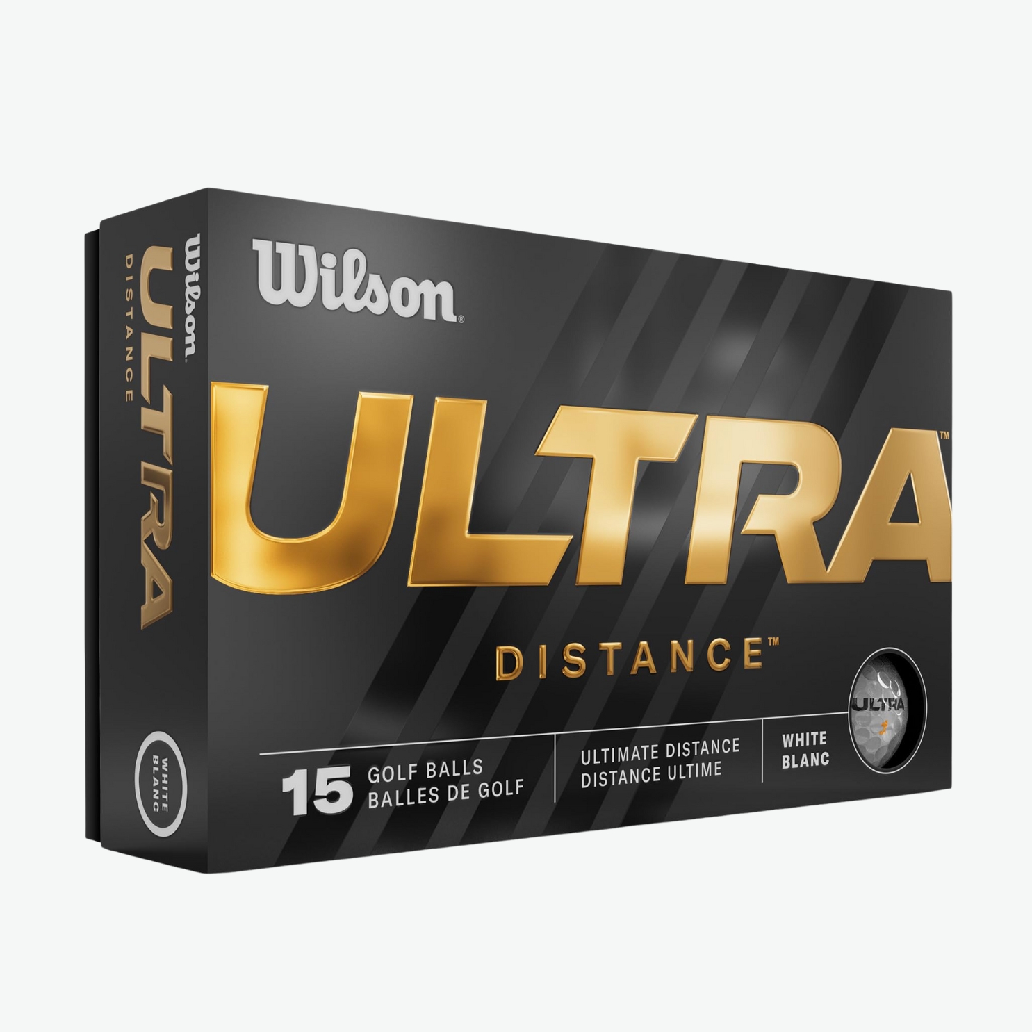 Wilson Ultra Billige Golfbolde med logotryk Wilson Ultra Distance Golfbolde (15-pack) med logotryk - Billede 1