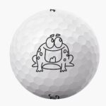 Golfbolde med sjov frø