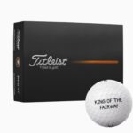 KING OF THE FAIRWAY – Golfbolde med tryk (Fars Dag Gavepakke)