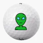 Golfbolde med rumvæsen
