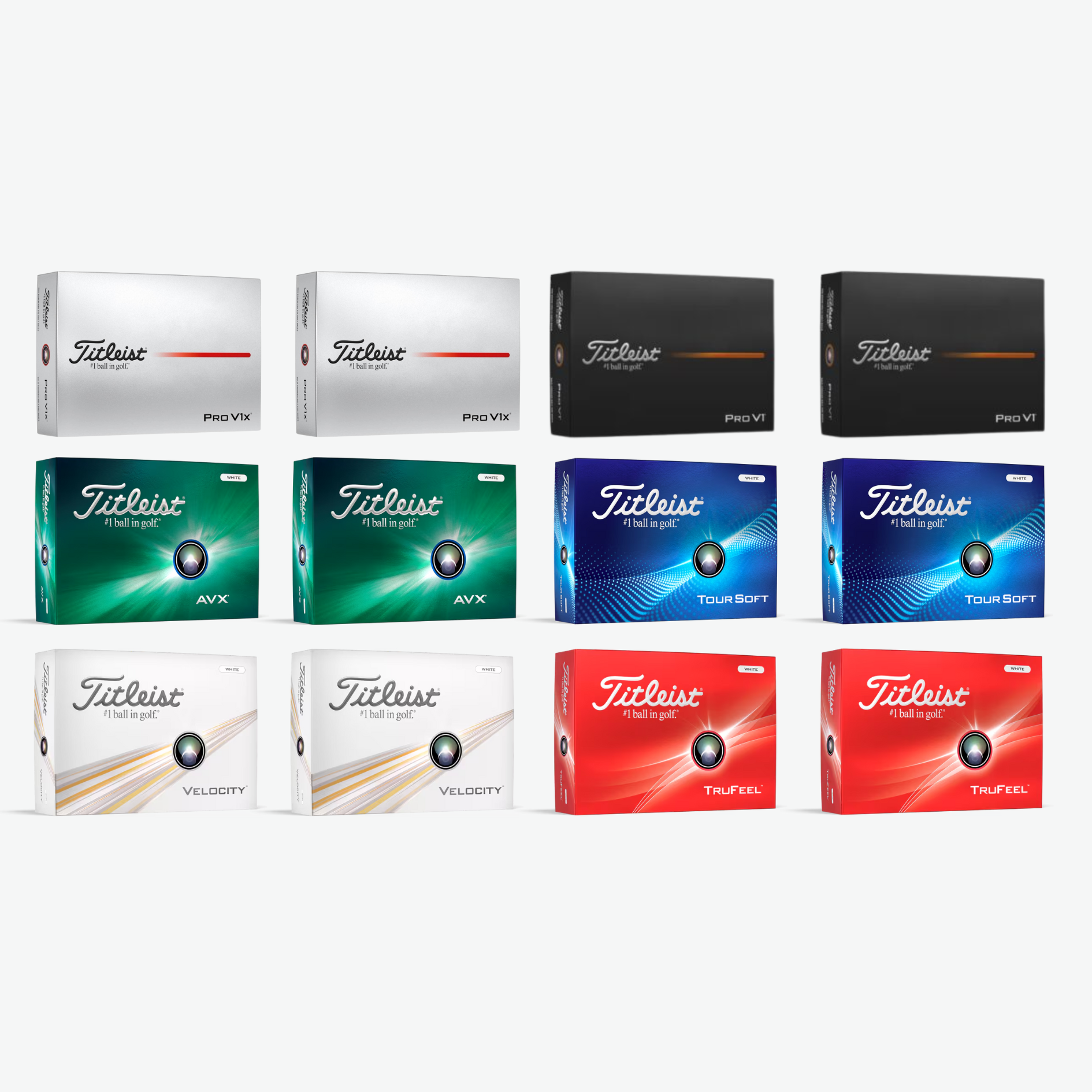 Titleist Golfbolde Med Logo - All-Star Box