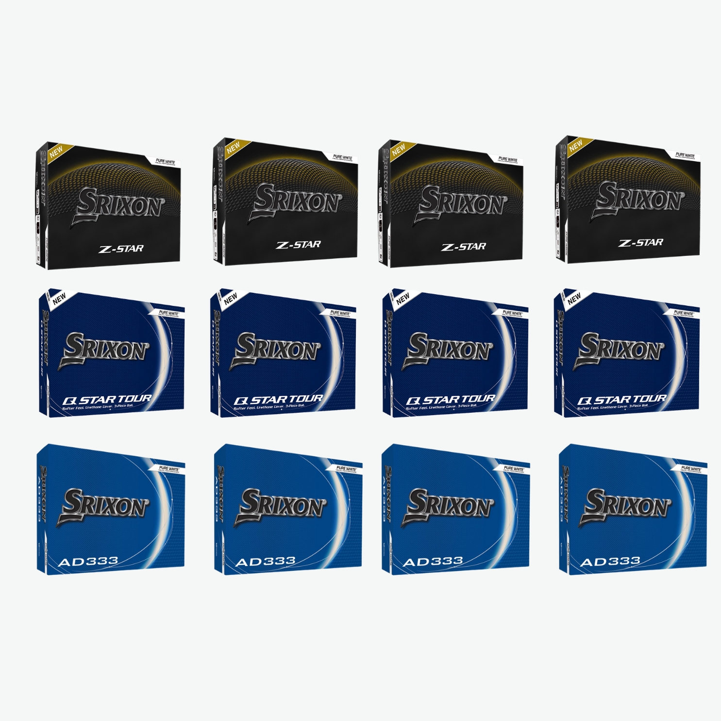 Srixon Golfbolde Med Logo - Performance Mix