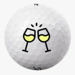 Golfbolde med hvidvin