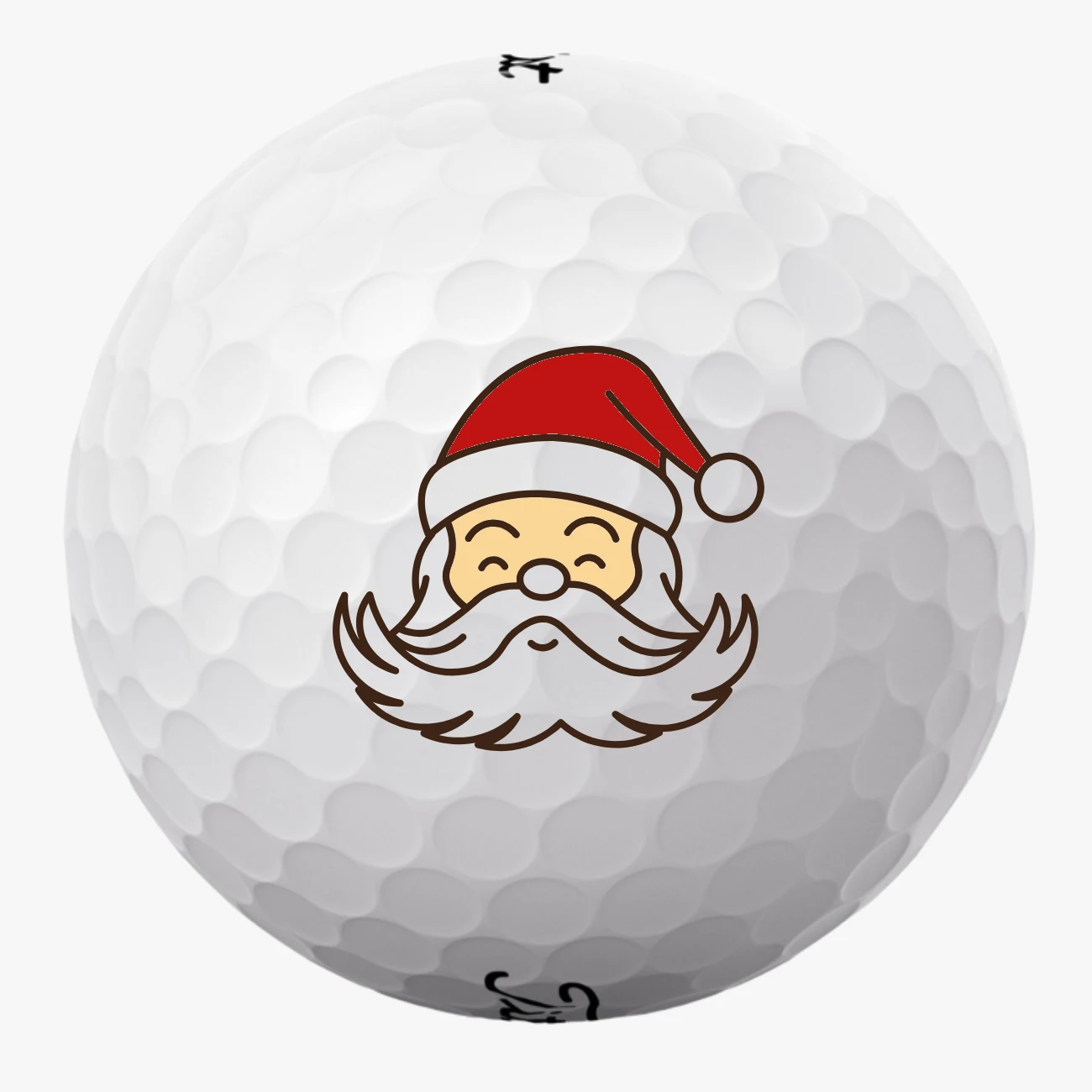 Golfbolde med julemanden