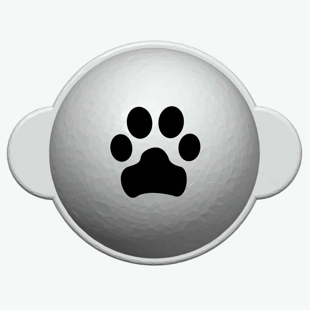 Narkeringsredskab med hundepote