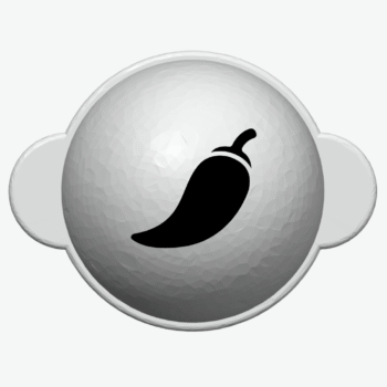 Markeringsredskab til golfbolde - Chili