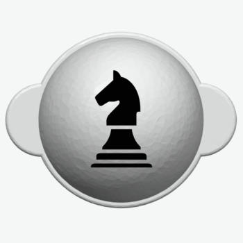 Markeringsredskab til golfbolde - springeren