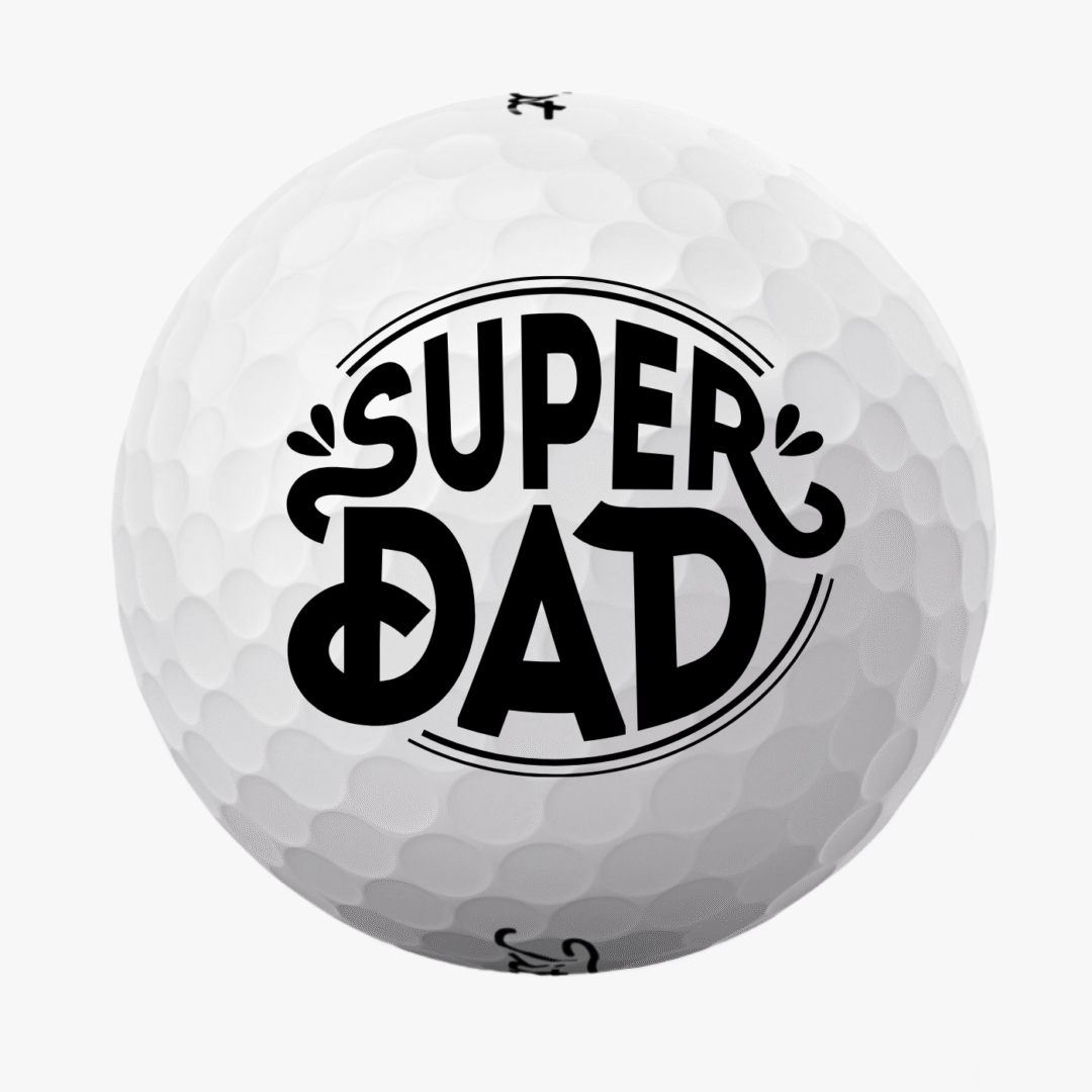 Golfbolde med SUPER DAD