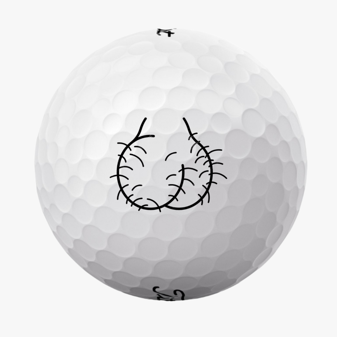 Golfbolde med Hairy Balls
