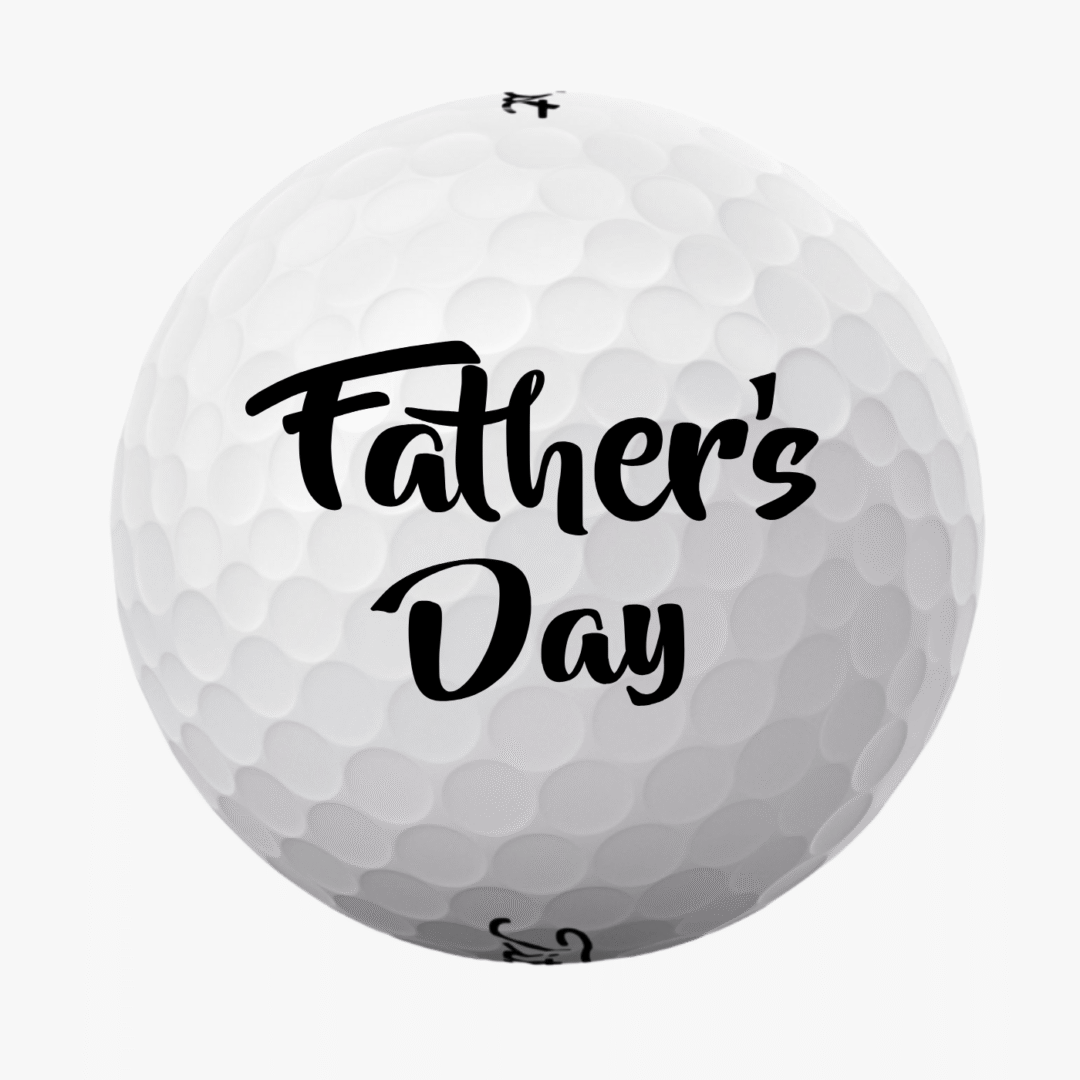 Golfbolde med Father's Day