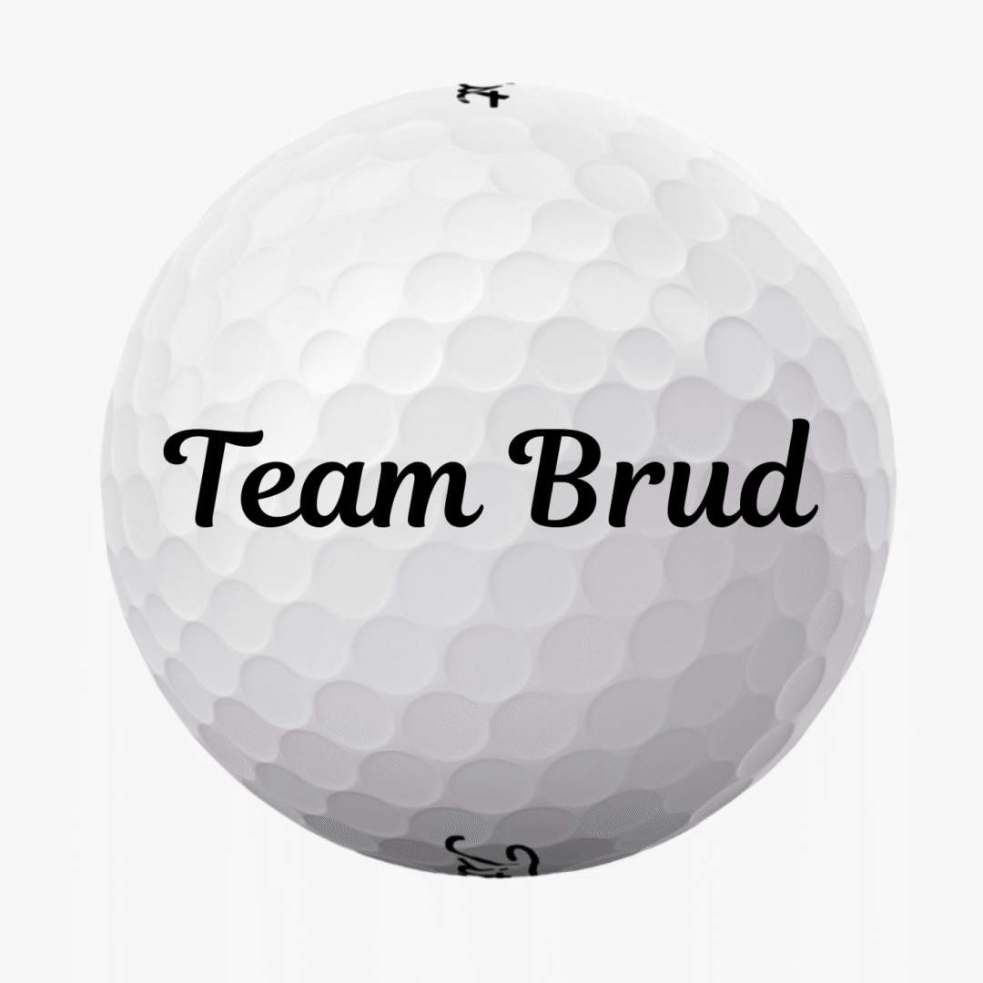 Golfbolde med Team Brud