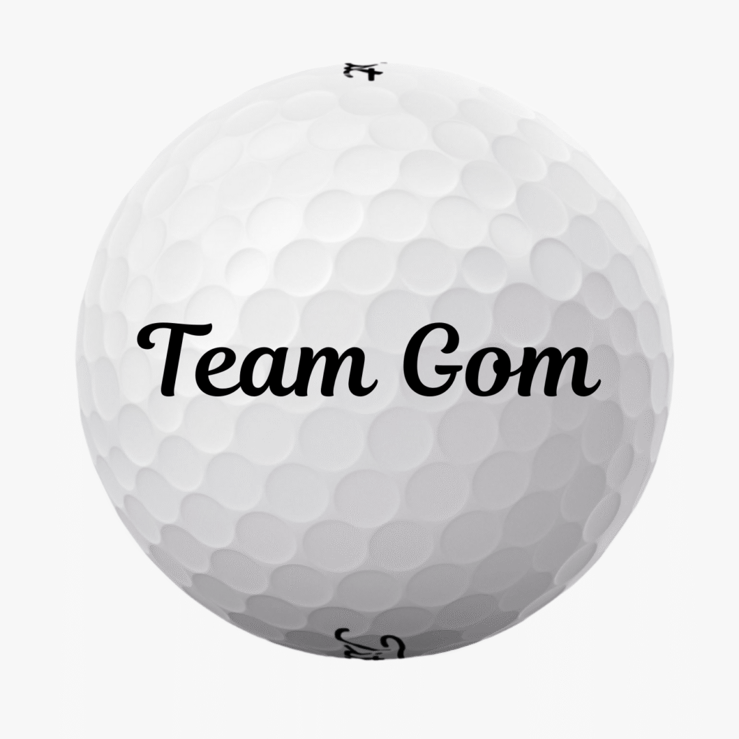 Golfbolde med Team Gom
