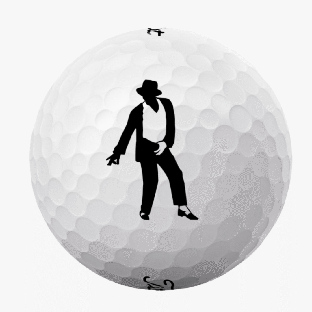 Golfbolde med Michael Jackson