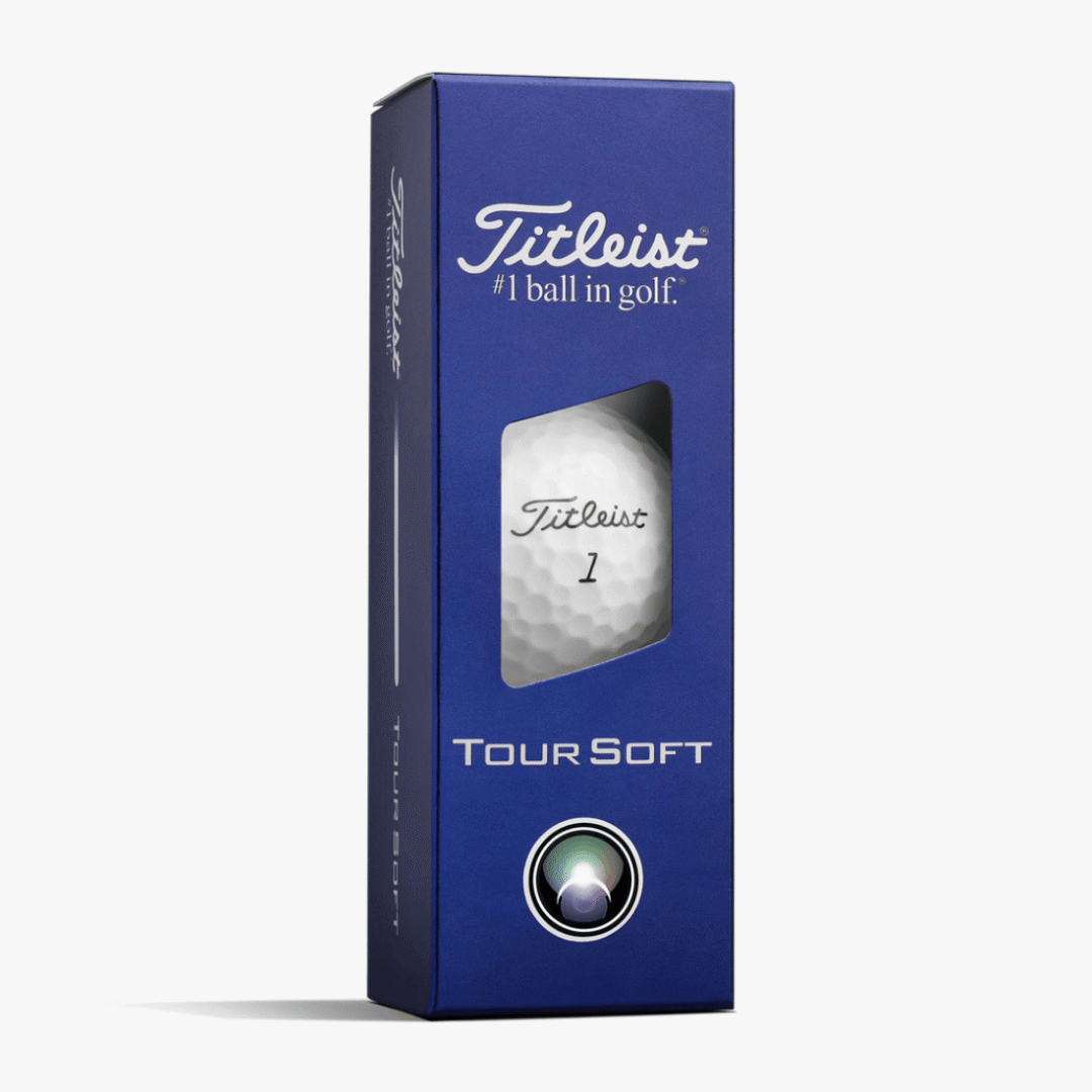 Titleist Tour Soft Golfbolde Med Tekst - Design Selv