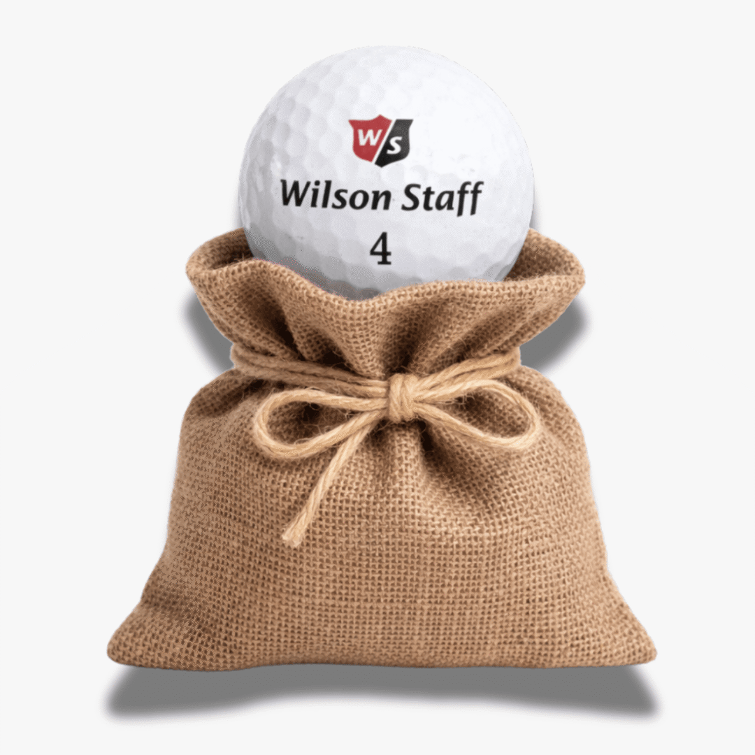 Wilson Duo Soft Golfbold Med Tekst - 1 stk.