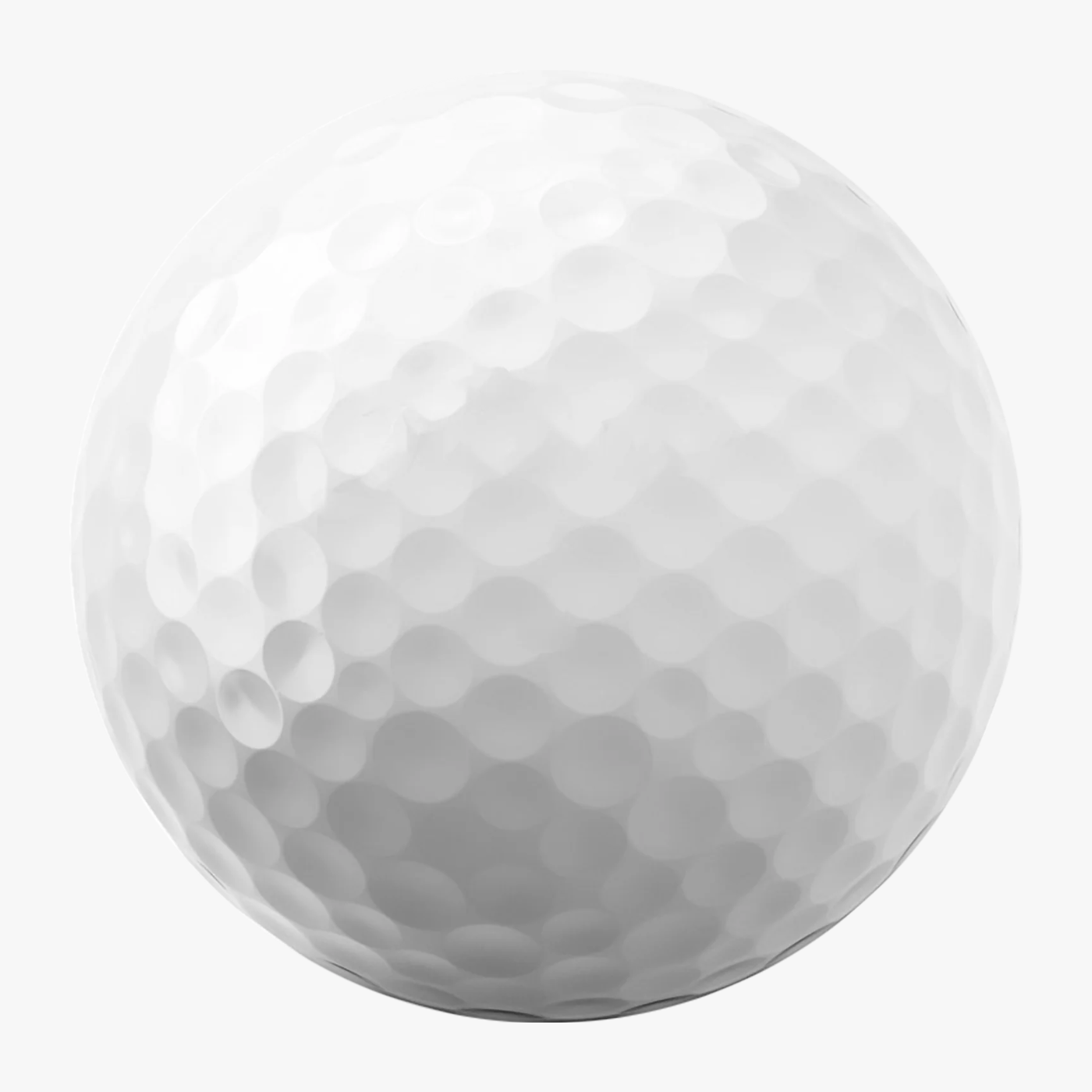 Hvid golfbold