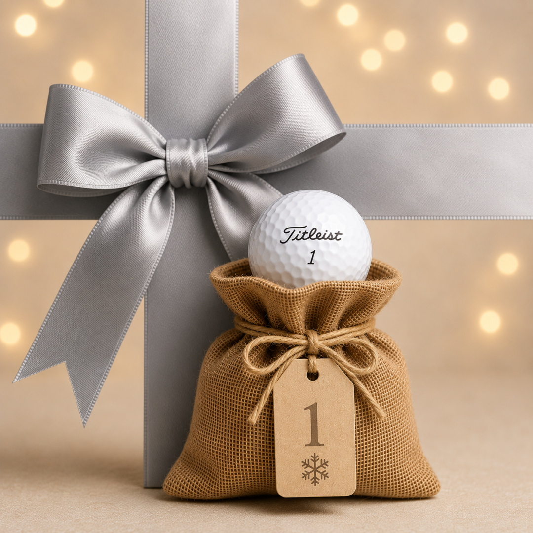Silver Mystery Christmas Golf Calendar