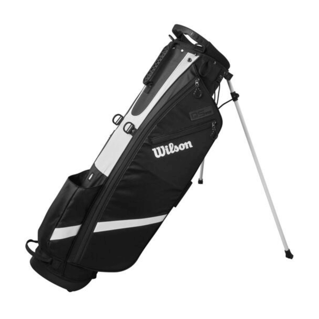 Wilson QS Golfbag - Sort/hvid