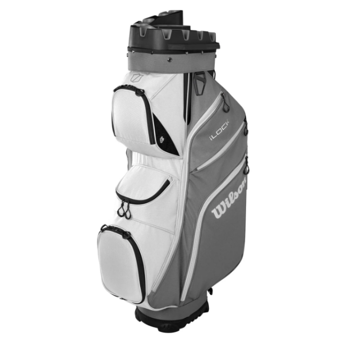 Wilson I-LOCK Golfbag - Sort/Grå