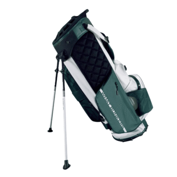 What Bunkers Kesha hybrid 14 Divider Golfbag - grøn / hvid - Billede 2