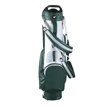 What Bunkers Kesha hybrid 14 Divider Golfbag - grøn / hvid - Billede 3