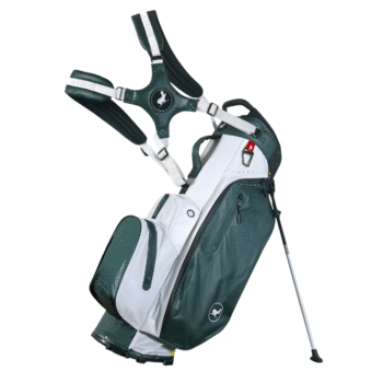 What Bunkers Kesha hybrid 14 Divider Golfbag - grøn / hvid