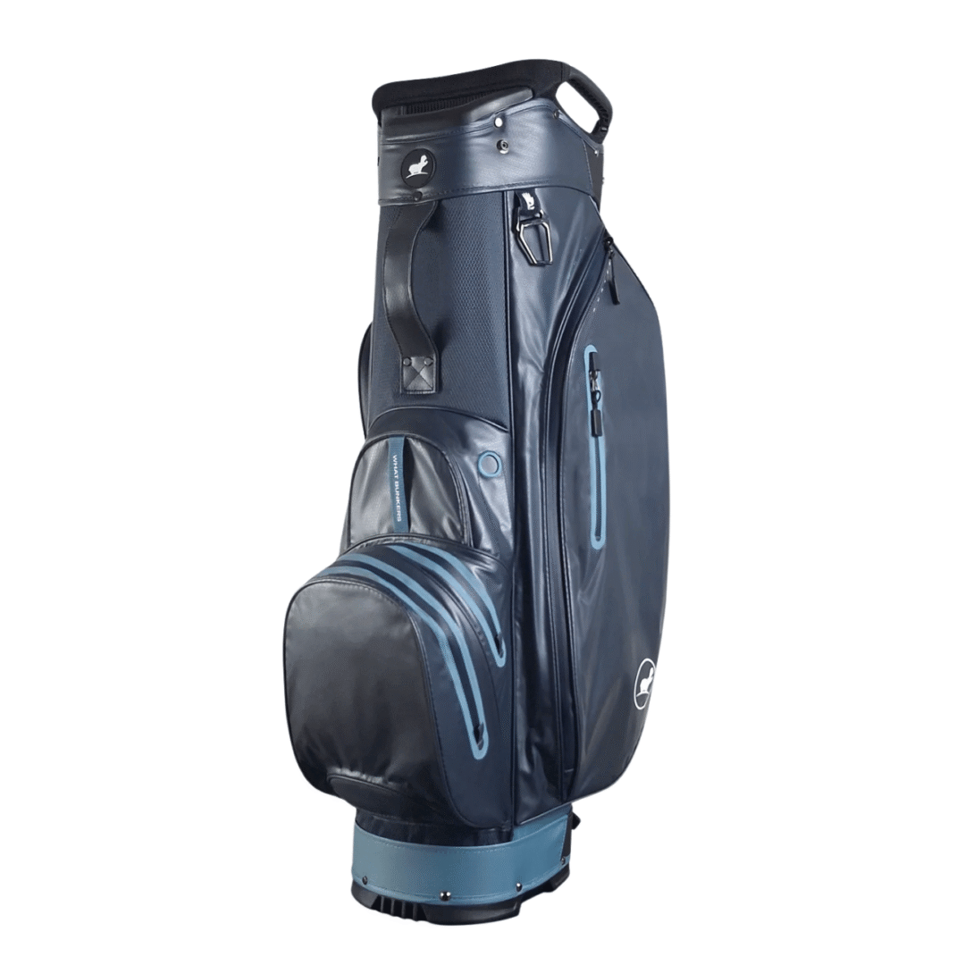What Bunkers Shaka 2.0 Golfbag - navy / azur blå