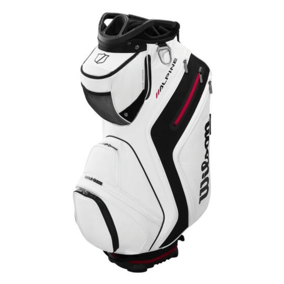 Wilson Alpine Cart Golfbag - Hvid/Sort