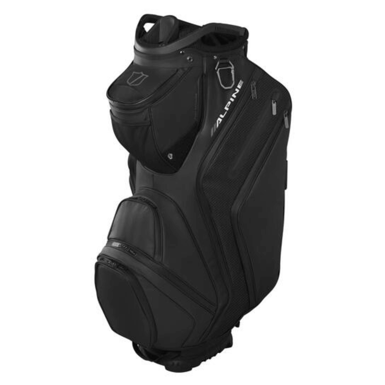 Wilson-Alpine-Cart-Golfbag-Sort Wilson Alpine Cart Golfbag - Sort - Billede 1