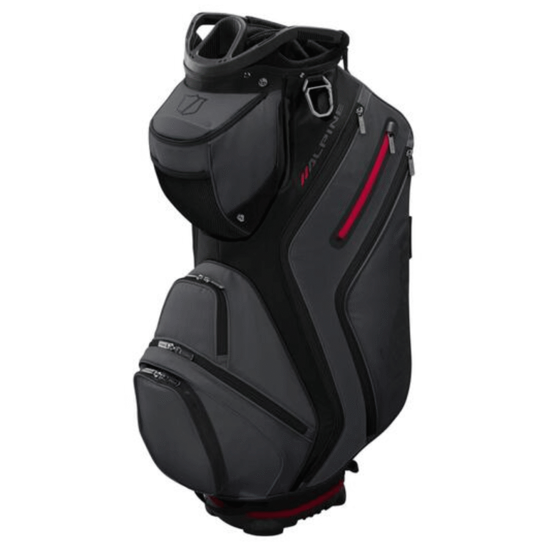 Wilson Alpine Cart Golfbag - Sort/Grå