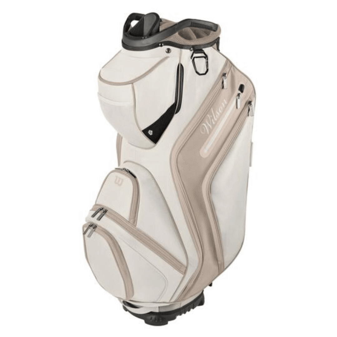 Wilson Aurora Cart Golfbag - Hvid/Beige