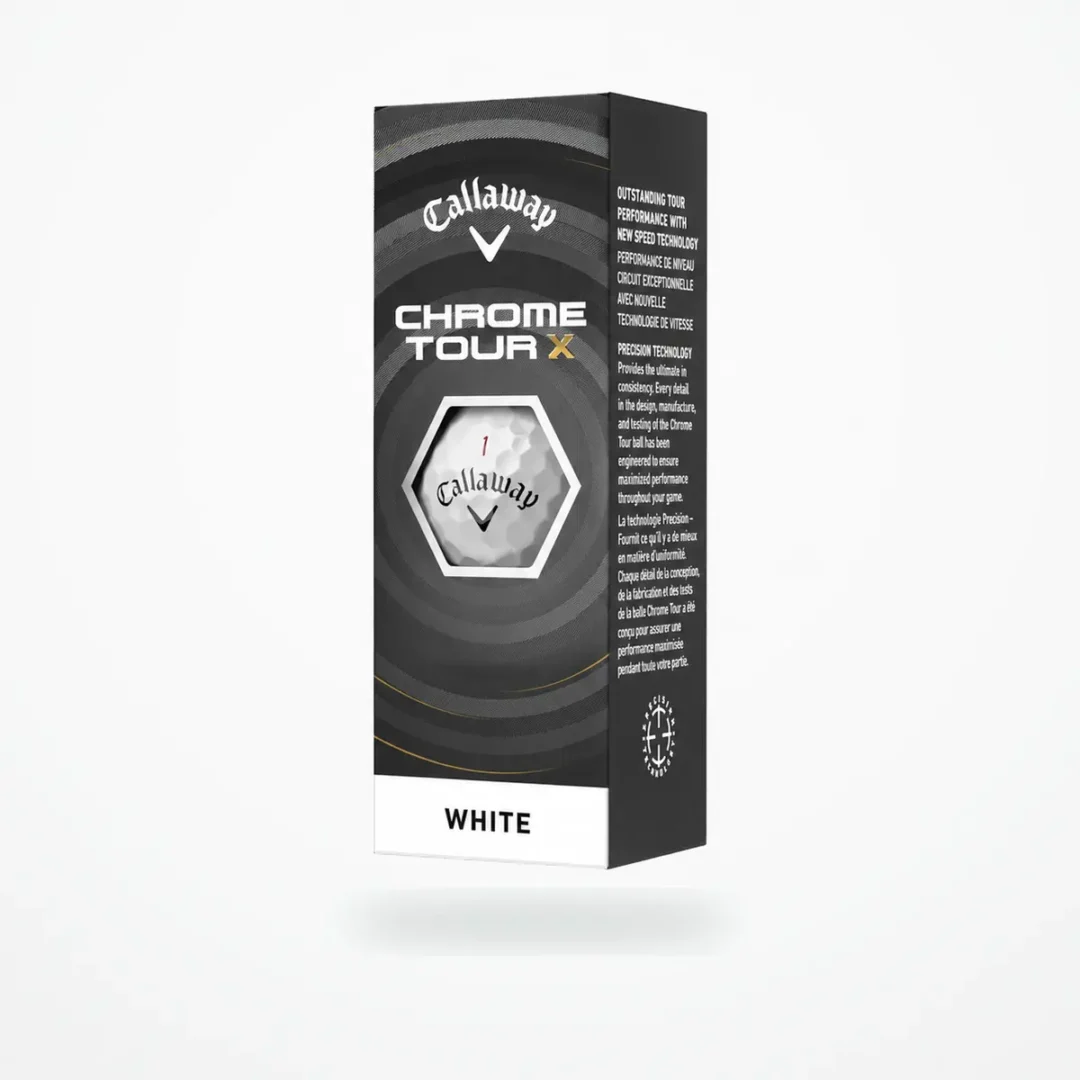 Callaway Chrome Tour X – 3 golfbolde