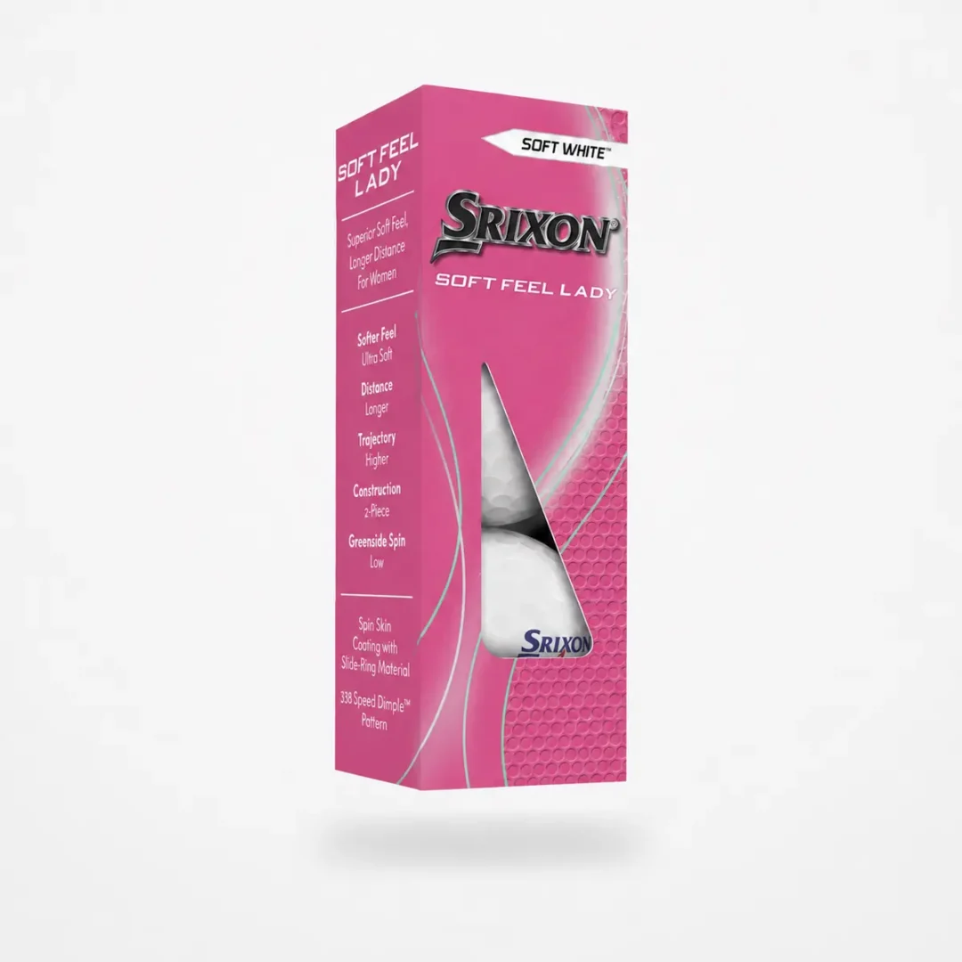 Srixon Soft Feel Lady – 3 golfbolde