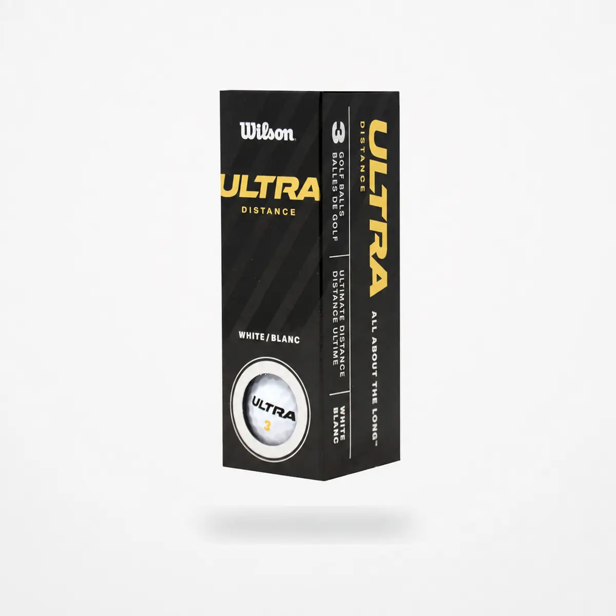 wilson-ultra-distance-3-pack Wilson Ultra Distance – 3 golfbolde - Billede 1